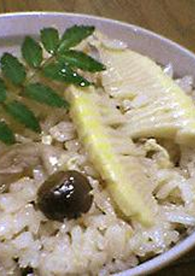 季節の定番・春(2) 筍ご飯。-レシピのメイン写真