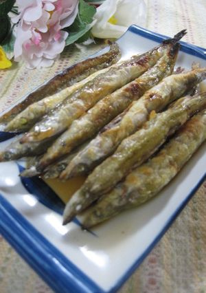 きびなごのシンプル焼き-レシピのメイン写真