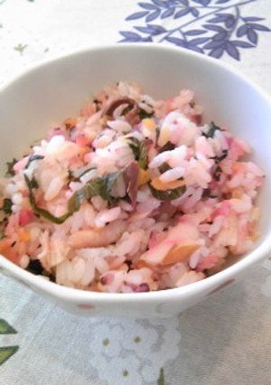 漬物とあじで！混ぜご飯☆-レシピのメイン写真