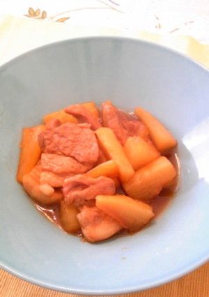 豚肉と大根のべっこう煮-レシピのメイン写真