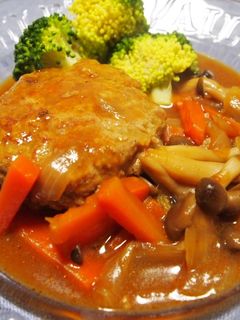 煮込みハンバーグ-レシピのメイン写真