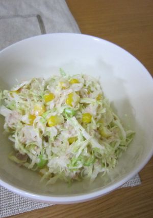 キャベツとツナで簡単サラダ☆-レシピのメイン写真