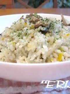 お鍋で作る鶏ごぼうピラフ♪♪-レシピのメイン写真