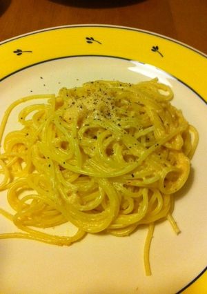 お兄ちゃん特製☆簡単たらこパスタ-レシピのメイン写真
