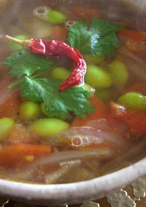 ベトナム★簡単鴨肉の野菜たっぷりスープ-レシピのメイン写真