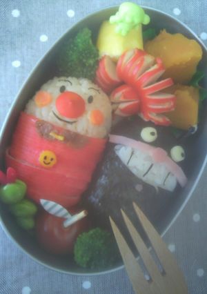 キャラ弁＊俵deアンパンマン-レシピのメイン写真