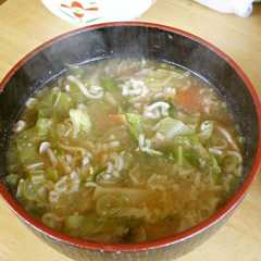 ラーメン味噌汁-レシピのメイン写真