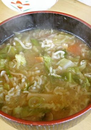 ラーメン味噌汁-レシピのメイン写真