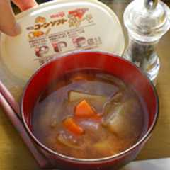 รูปของ 美味しいみそ汁のいただき方