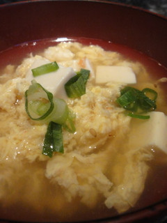 豆腐とカニ缶の中華風★卵スープ♪-レシピのメイン写真