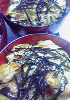 鶏もも肉の竜田丼-レシピのメイン写真
