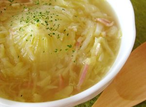 新たまねぎとキャベツのスープ-レシピのメイン写真