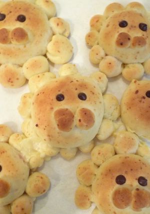 薄力粉でライオンぱん♪-レシピのメイン写真