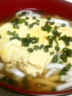 しっかりふわ玉☆玉子とじうどん-レシピのメイン写真