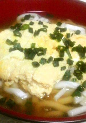 しっかりふわ玉☆玉子とじうどん-レシピのメイン写真