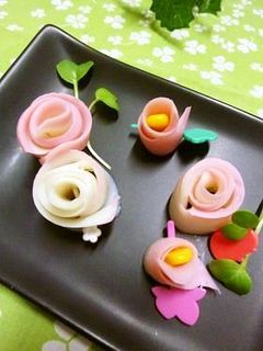 *かまぼこでお花* ~ピーラー活用-レシピのメイン写真