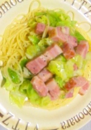 春キャベツとベーコンのペペロンチーノ-レシピのメイン写真
