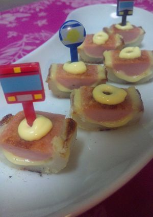 ﾗｸうま♪ちくわと魚ﾆｿのチーズin★-レシピのメイン写真