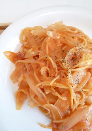 モノグサさんのとろーりトマトパスタ♪-レシピのメイン写真