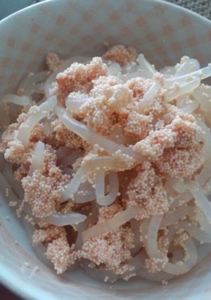 ＊糸こんにゃくとたらこ炒め＊-レシピのメイン写真