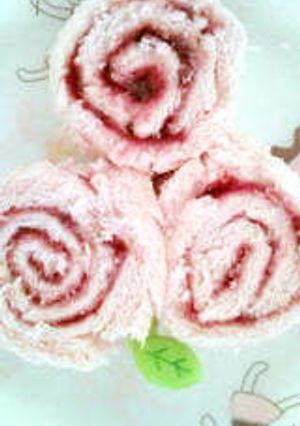 簡単☆くるくるバラのサンド＊キャラ弁-レシピのメイン写真