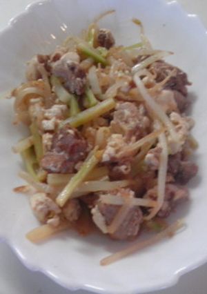 もやしと豚肉のチャンプルー-レシピのメイン写真