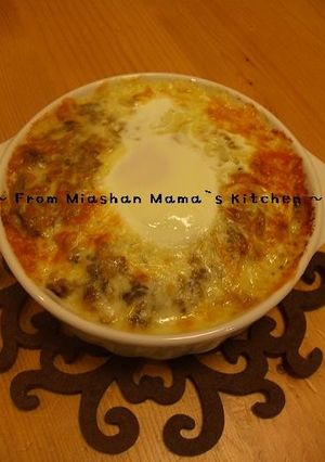 残ったハヤシで♪とろ～り卵の焼きハヤシ☆-レシピのメイン写真