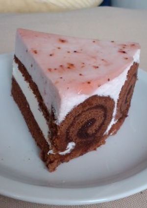 ジャムで簡単ふんわりムースケーキ-レシピのメイン写真