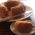 リンゴの蒸しケーキ