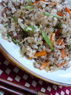 こってり✿きんぴらの混ぜご飯-レシピのメイン写真