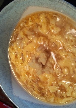 けいらんうどん♪ぽかぽか暖まるよ！-レシピのメイン写真