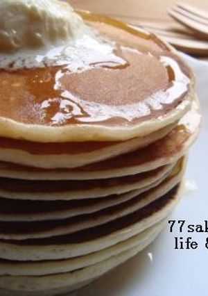 バターたっぷりチビくろサンボのパンケーキ-レシピのメイン写真