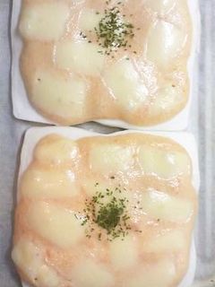 はんぺんの明太マヨチーズ焼き-レシピのメイン写真