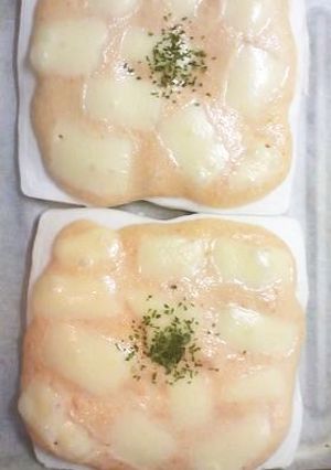 はんぺんの明太マヨチーズ焼き-レシピのメイン写真