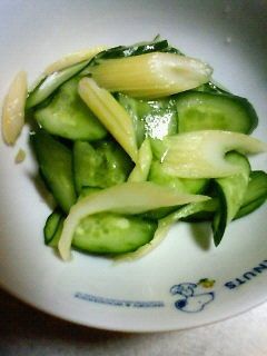 セロリと胡瓜の梅昆布茶漬け-レシピのメイン写真