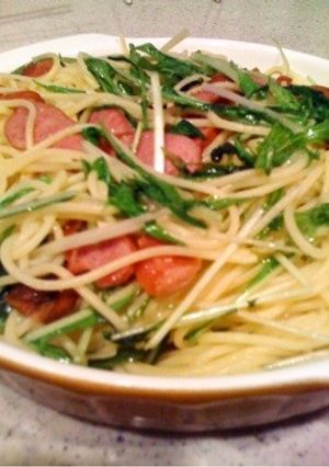 簡単？ペペロンチーノスパゲッティ-レシピのメイン写真
