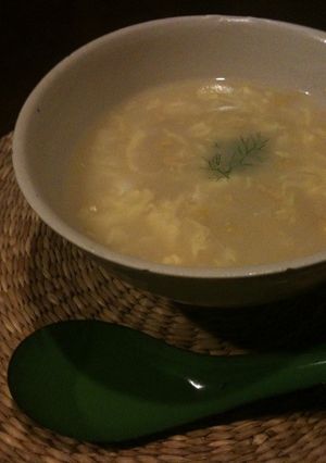 ふんわり卵の中華コーンスープ-レシピのメイン写真