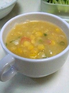 優しい味♪中華風コーンスープ♪-レシピのメイン写真