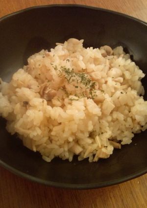 簡単・炊飯器でキノコのバターライス-レシピのメイン写真