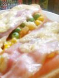 カラフル野菜トースト-レシピのメイン写真