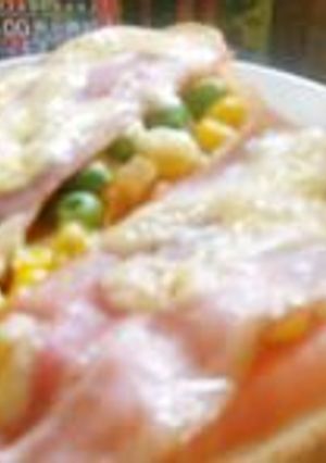 カラフル野菜トースト-レシピのメイン写真