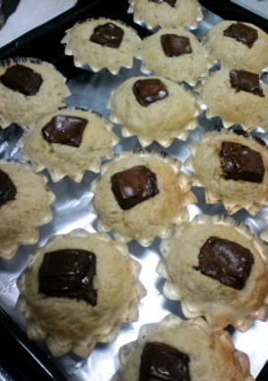 チョコっとバナナマドレーヌ風♪♪♪-レシピのメイン写真