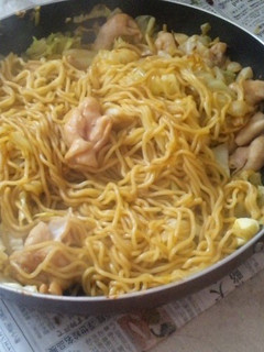 【コクウマ!】ホルモン焼きそば-レシピのメイン写真