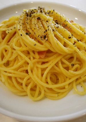 黄金のカルボナーラ-レシピのメイン写真