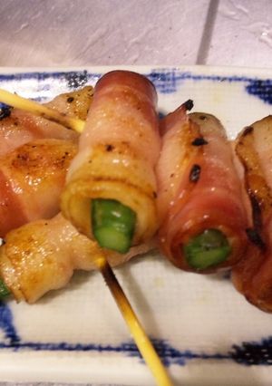 アスパラベーコン串ｗｗ-レシピのメイン写真