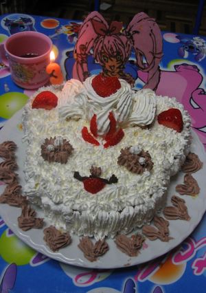 スイートプリキュア♪デコレーションケーキ-レシピのメイン写真