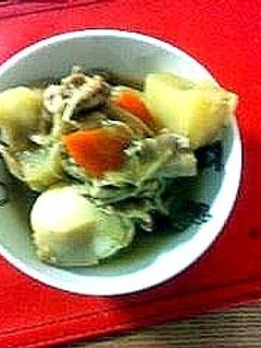 残ったラーメンスープで簡単★肉じゃが-レシピのメイン写真