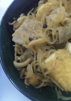 厚揚げすき焼き-レシピのメイン写真