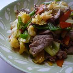 รูปของ 簡単☆にんにく味噌味の肉野菜炒め