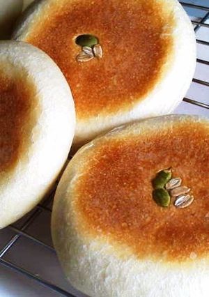 平焼き❁餡ぱん～シナモン南瓜レーズン～-レシピのメイン写真
